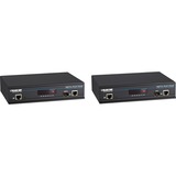 Image of Black Box Agility KVM-Over-IP Matrix, Dual-Head DVI-D, USB 2.0, KVM Extender Kit