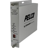 Pelco FRD1M1ST Video Extender Receiver - 1 Output Device - 13123.36 ft Range - 1 x ST Ports -...