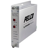 Pelco FTV10D1M1ST Video Extender Transmitter - 1 Input Device - 9842.52 ft Range - 1 x ST Ports -...