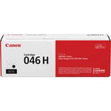 Canon 046H Original High Yield Laser Toner Cartridge - Black - 1 Each
