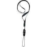 Proflash Lanyard for USB Flash Drive - 1 Each - Clip/Buckle Attachment - Black
