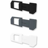 Targus Spy Guard Webcam Cover 3 Pack (Black/ White/ Grey)