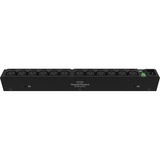 HPE 12-Outlet PDU - Basic - 1U - Horizontal - Rack-mountable
