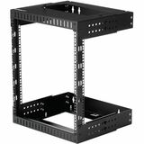 StarTech.com 12U 19" Wall Mount Network Rack - Adjustable Depth 12-20" Open Frame for Server Room /AV/Data/Computer Equipment w/Cage Nuts - Adjustable 2 Post 12U 19in wall mount network rack 12-20in mounting depth - EIA/ECA-310 compatible - Open frame design of Server Rm/IT/AV rack facilitates unobstructed airflow & supports 200lbs - with screws/cage nuts - 5 year warranty/24hr support