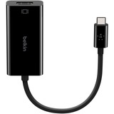 Belkin USB-C to HDMI Adapter Cable, 4k, video adapter - black - Thunderbolt 3/DisplayPort