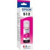 Epson T512, Magenta Ink Bottle - Inkjet - Magenta - 5200 Pages - Standard Yield