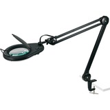 LLR99957 - Lorell Magnifier Lamp with Clamp-On