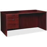 Lorell Prominence 2.0 3/4 Left-Pedestal Desk