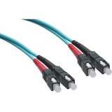 Axiom Fiber Optic Duplex Network Cable - 3.28 ft Fiber Optic Network Cable for Network Device -...
