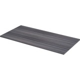 Lorell Relevance Series Tabletop - 59.9" x 29.5" x 1" Table Top - Straight Edge - Finish: Charcoal, Laminate