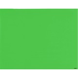 Lorell Magnetic Glass Color Dry Erase Board - 48" (4 ft) Width x 36" (3 ft) Height - Green Glass Surface - Rectangle - Magnetic - Assembly Required - 1 Each