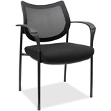 Lorell+Mesh+Back+Guest+Chair+with+Arms