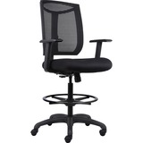 LLR83101 - Lorell Air Grid Seat Swivel Stool