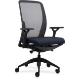 Lorell+Executive+Mesh+Back%2FFabric+Seat+Task+Chair