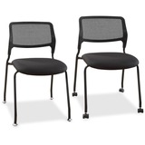 Lorell+Armless+Stackable+Guest+Chairs