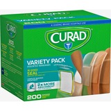 MIICUR0800RB - Curad Variety Pack 4-sided Seal Bandages