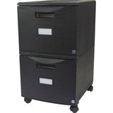 STX61312U01C - Storex 2-Drawer Locking Mobile Filing Cabinet