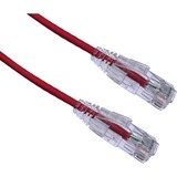 Axiom 3FT CAT6 BENDnFLEX Ultra-Thin Snagless Patch Cable 550mhz (Red) - 3 ft Category 6 Network Cable for Network Device - First End: 1 x RJ-45 Network - Male - Second End: 1 x RJ-45 Network - Male - Patch Cable - Gold Plated Contact - 28 AWG - Red - TAA Compliant