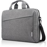 Lenovo T210 Carrying Case for 15.6" Notebook, Book - Gray - Water Resistant - Polyester Body - Handle, Luggage Strap - 15.75" (400 mm) Height x 11.81" (300 mm) Width x 2.17" (55 mm) Depth