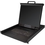 StarTech.com Rackmount KVM Console - 1U 19" LCD Monitor Single Port VGA KVM Server Rack Drawer includes Cables & Hardware - USB Support - Rackmount KVM console works w/all KVM switches w/ VGA + USB interfaces - Rack mount monitor w/19in Active Matrix TFT 1280 x 1024 LCD - 1U height - Integrated power supply - Server rack drawer w/durable steel enclosure 50000 hour MTBF 2 year warranty