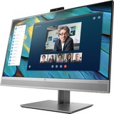 HP Business E243m Webcam Full HD LCD Monitor - 16:9 - Silver, Black