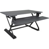 Victor+High+Rise+Height+Adjustable+Standing+Desk+with+Keyboard+Tray+%2836%22+%2C+Gray%29