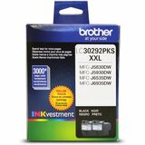 Brother Innobella Original Super High (XXL Series) Yield Inkjet Ink Cartridge - Black - 2 Pack - 3000 Pages
