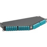 Panduit High Density Quicknet Cassette - 144 Port(s) - 144 x Duplex - 1U High - Rack-mountable...