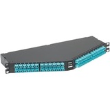 Panduit High Density Quicknet Cassette - 96 Port(s) - 96 x Duplex - 1U High - Rack-mountable...