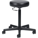 Offices to Go File Buddy&trade; Swivel Stools - Black Vinyl Seat - 1 Each