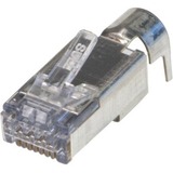 Platinum Tools ezEX48 Shielded, External Ground, CAT6A Connector