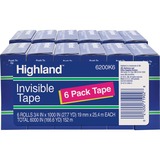 Highland+3%2F4%22W+Matte-finish+Invisible+Tape