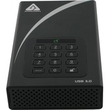 Apricorn Aegis Padlock DT ADT-3PL256-12TB 12 TB External Hard Drive - Desktop - TAA Compliant