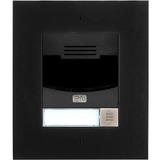 Axis 01303-001 Intercom Systems 2n Ip Solo Flush Mount Black 01303-001 01303001 8595159505541