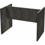 Heartwood Small Grey Racetrack Conference Table - 39.5" x 23.8"28" , 0.1" Edge - Finish: Gray Dusk