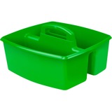 Storex Classroom Caddy - 6.4" Height x 11" Width13" Length - Tabletop - Green - Plastic - 1 Each