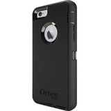 OtterBox Defender Rugged Carrying Case (Holster) Apple iPhone 6, iPhone 6s Smartphone - Black - Dust Resistant Port, Dirt Resistant Port, Lint Resistant Port, Wear Resistant, Knock Resistant, Drop Resistant, Bump Resistant, Tear Resistant, Impact Absorbin