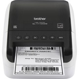 Brother QL-1110NWB Desktop Direct Thermal Printer - Monochrome - Label Print - Ethernet - USB - Bluetooth - 118.11" (3000 mm) Print Length - 4" Print Width - 110 mm/s Mono - 300 x 300 dpi - Wireless LAN - 4.08" (103.60 mm) Label Width