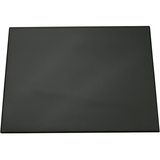 DURABLE Desk Mat with Transparent Overlay - Desk Protection - 25.75" (654.05 mm) Length x 20.50" (520.70 mm) Width - Rectangle - Clear, Black