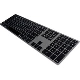 Matias Wireless (Bluetooth) Aluminum Keyboard Space Gray
