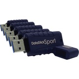 Centon 16 GB DataStick Sport USB 3.0 Flash Drive - 16 GB - USB 3.0 - Blue - 5 Year Warranty - 5 Pack