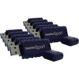 Centon 16 GB DataStick Sport USB 3.0 Flash Drive - 16 GB - USB 3.0 - Blue - 5 Year Warranty - 10 Pack