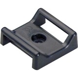 Panduit ABMT-S6-Q20 Cable Management Panduit Cable Tie Mounts - Screw Applied - Black - 25 Pack - Nylon 6.6 Abmt-s6-q20 Abmts6q20 074983859955