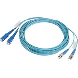 Panduit Fiber Optic Network Cable - 6.60 ft Fiber Optic Network Cable for Network Device - First...