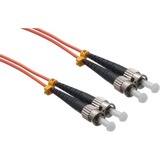 Axiom ST/ST Multimode Duplex OM2 50/125 Fiber Optic Cable 7m - TAA Compliant - 22.97 ft Fiber Optic...