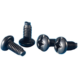 C2g 60400533 Fasteners Ortronics 60400533 Mounting Screw - 12 - Black - 50 / Pack 