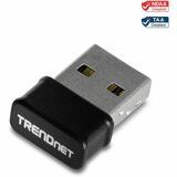 TRENDnet Micro AC1200 Wireless USB Adapter, Dual Band Support For 2.4GHz And 5GHz, WiFi AC1200 MU-MIMO Adapter, WPA2 Encrpytion, Easy Setup, Supports Windows And Mac, Black, TEW-808UBM