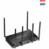 TRENDnet TEW-829DRU IEEE 802.11ac Ethernet Wireless Router - 2.40 GHz ISM Band - 5 GHz UNII Band - 3000 Mbit/s Wireless Speed - 2 x Broadband Port - Gigabit Ethernet - VPN Supported