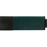 Centon 32 GB DataStick Pro2 USB 2.0 Flash Drive - 32 GB - USB 2.0 - Emerald Green - 5 Year Warranty