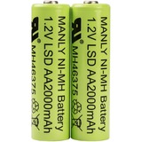 Image of Socket Mobile AA NiMH Batteries for SocketScan S700/S730/S740/S760 - 1 Pair